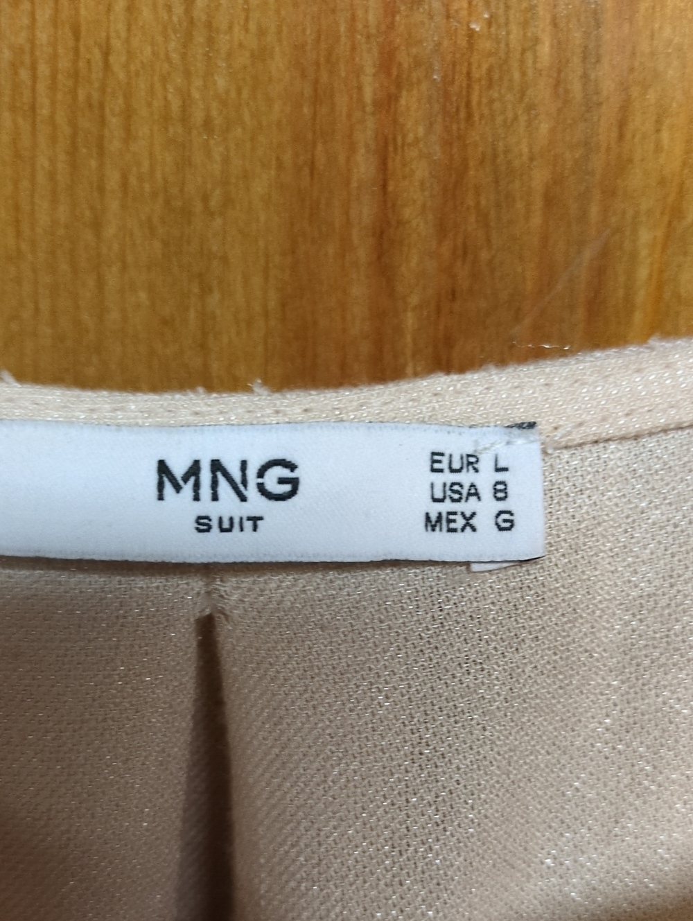 MNG Mango Puff Sleeve Button Front Maxi Dress Cream Size 8 - Picture 9 of 11
